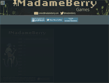 Tablet Screenshot of madameberry.com